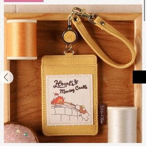 Studio Ghibli Howl’s Moving Castle card holder Park Museum Purse Heen Calcifer